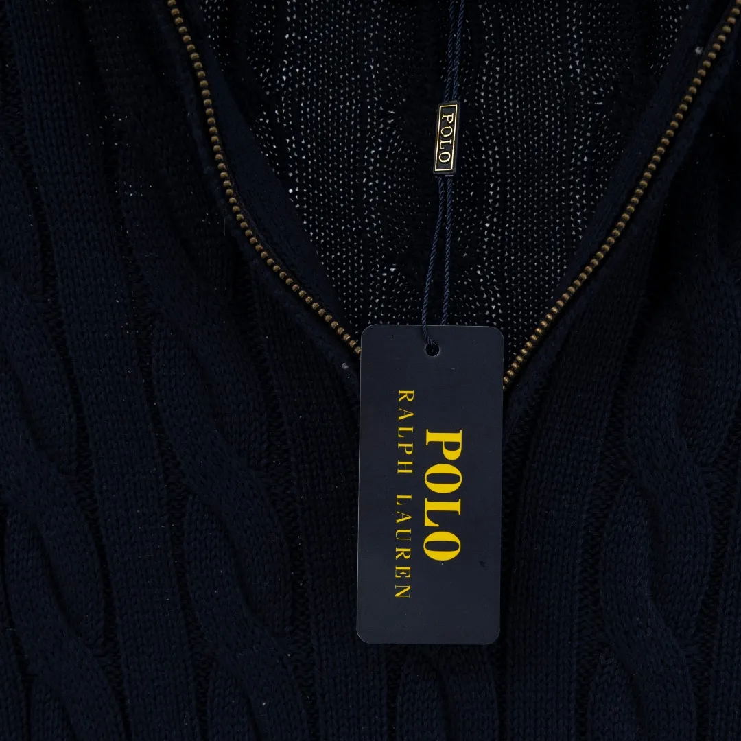 P290 top version (different currencies) You can scan the QR code to enter the official website Style: Ralph Lauren POLO Ralph Lauren small label embroidered knitted old money style half-zip pullover long-sleeved sweater Color: Picture color Size: XS-XL Fabric: Pure cotton Accessories: Full set of customized accessories No gender distinction, same style for men and women